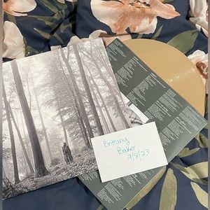 Taylor Swift Folklore Limited Edition In the Trees 2x Vinyl Beige